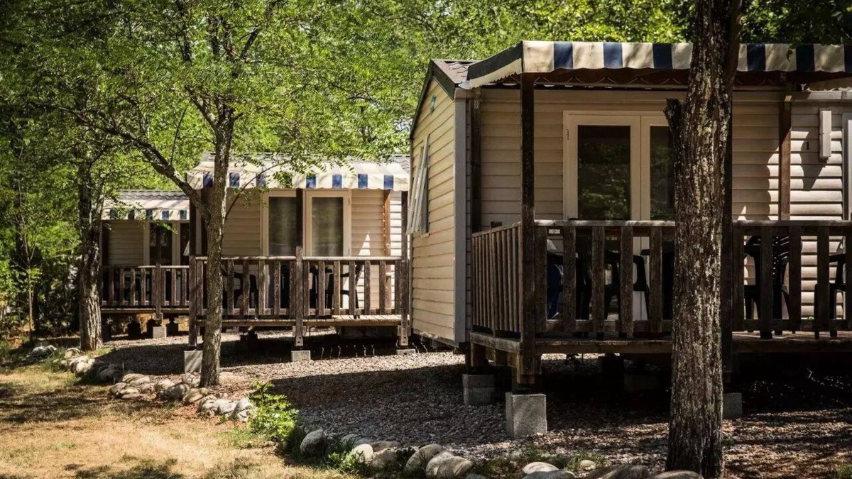 Ruoms House | La Chapouliere campsite* - 3 room mobile home for 4 people