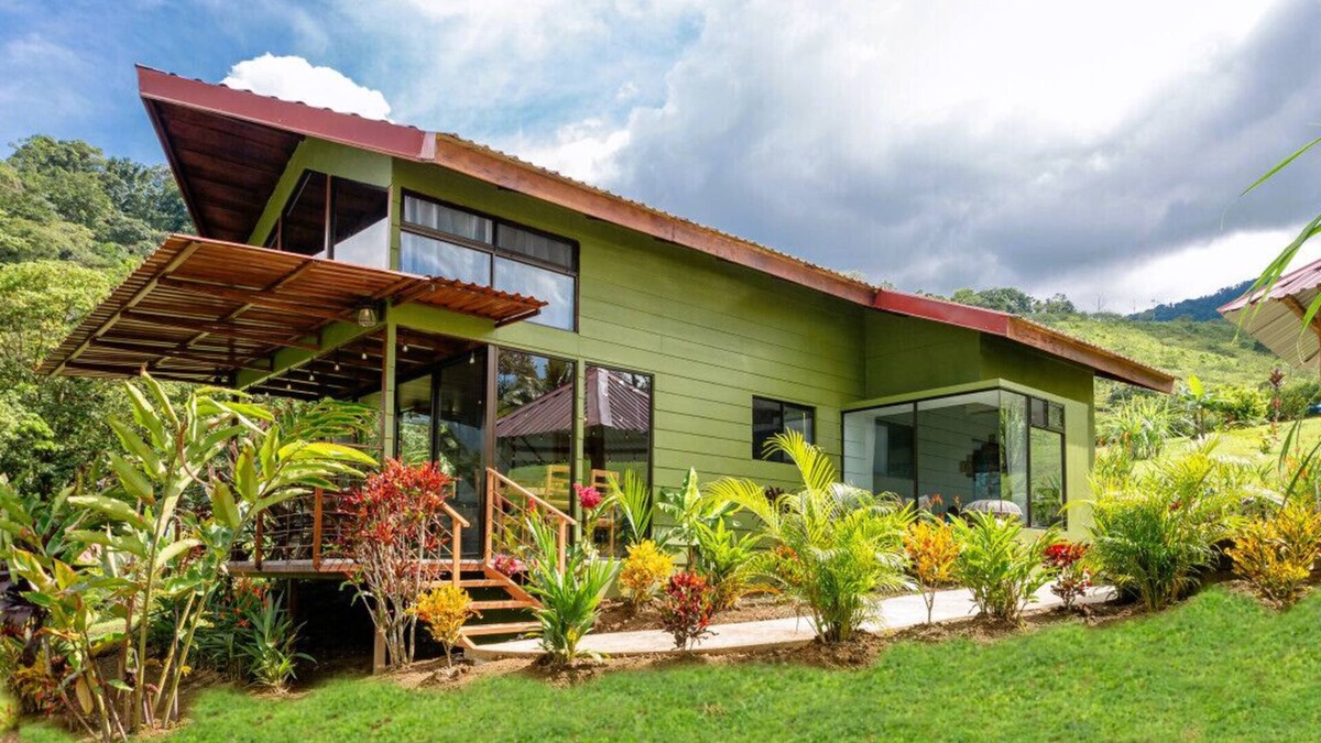 Penas Blancas Cabin | La Fortuna Rainforest Glass Cabin With Amazing Views