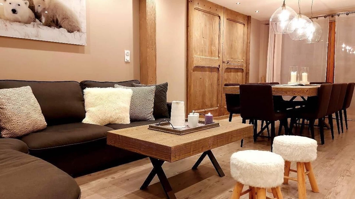 Valloire Ski Chalet | "LA GRANGE DE PHILO": Magnificent 5 star rental 8/10 people, SAUNA, WI-FI