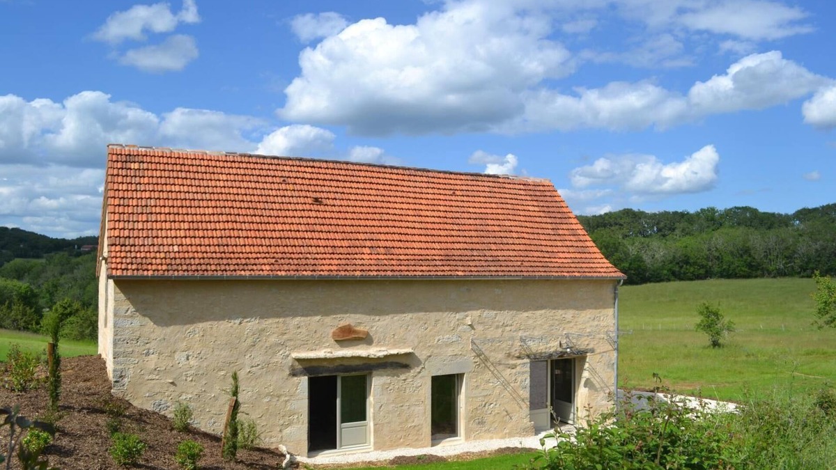 Cajarc House | La Grange de René with wood-fired Nordic bath