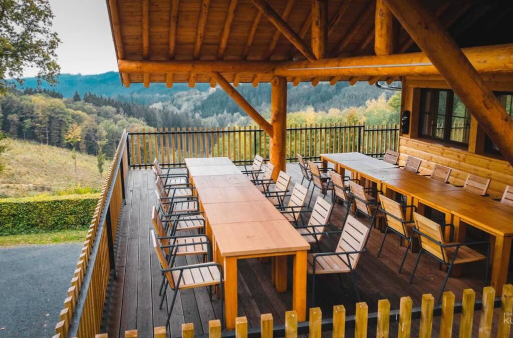 Chodes House | La Harde 31 pers Malmedy, vue, wellness, jardin