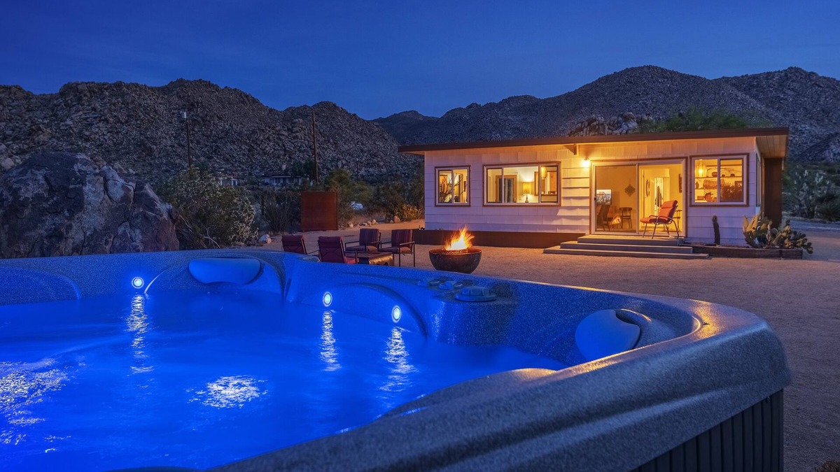 Panorama Heights House | La Luna Azul - Privacy In The Boulders W/Hot Tub & Fire Pit 2 Bedroom Home by RedAwning