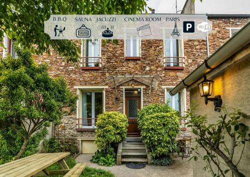 Maisons-Alfort House | La Maison l Expérience - Cinéma Spa Proche Paris