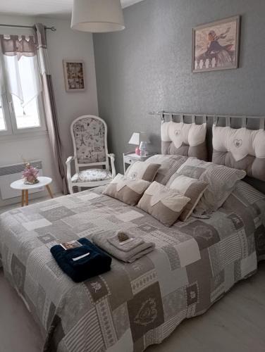 Nevers House | la maison rose 2 chambres avec lit pour 2 personnes et 2 salles de bains a 15 kilomètres du circuit de Magny-Cours et 1,2 kilomètre du sanctuaire de ste Bernadette