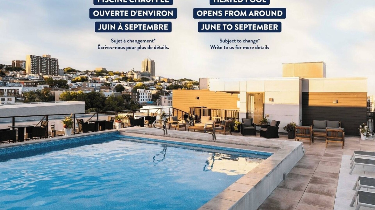 Saint-Roch Condo | La Montmorency | Parking | BBQ and pool | AC