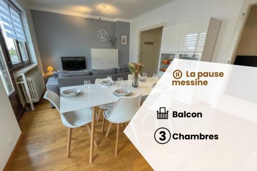 Nouvelle Ville Apartment | La Pause Messine - 3 Chambres