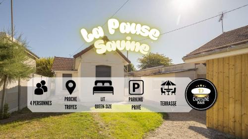 Sainte-Savine Apartment | La Pause Savine - Proche Troyes - 4 pers