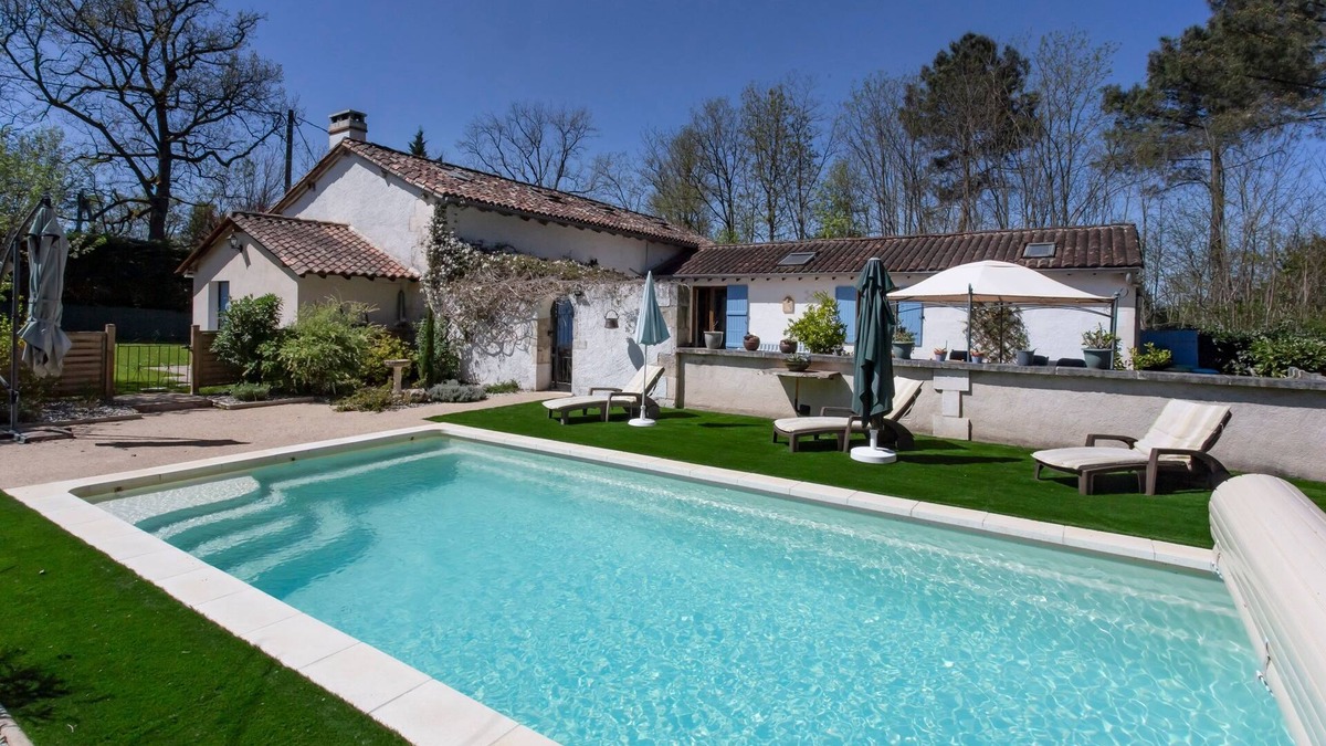 Allemans House | La Petite Maison d'Allemans - Piscine, Jardin