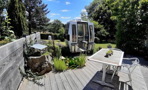 Les Ancizes-Comps Apartment | LA STATION 710 Gîte insolite entre Sioule et Sancy