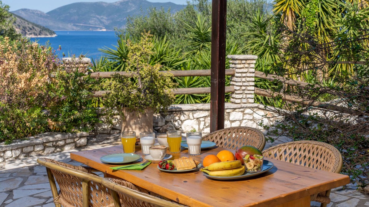 Agia Efimia Apartment | Laertis - Luxury Stone Apartments with stunning view