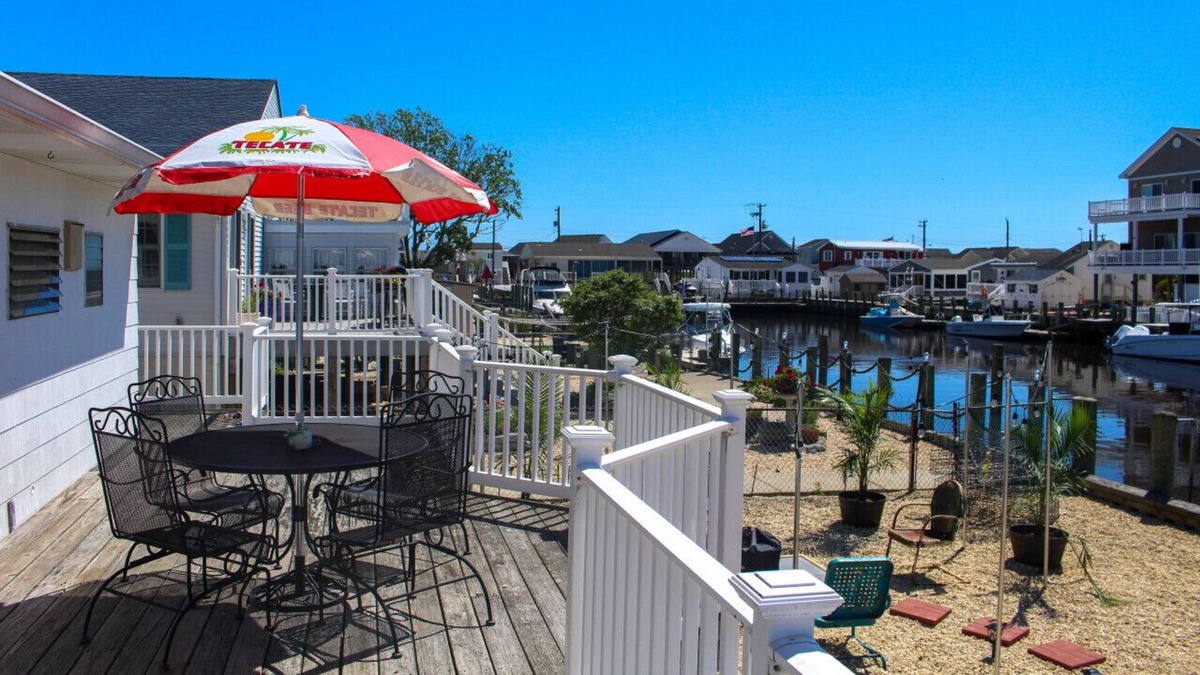 Tuckerton Beach House | Lagoon Life In Tuckerton with Dock