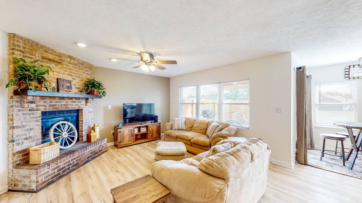 Indianapolis House | Laid-Back Indy Home with Patio, Grill, Firepit Area, Smart TVs - Dog-Friendly
