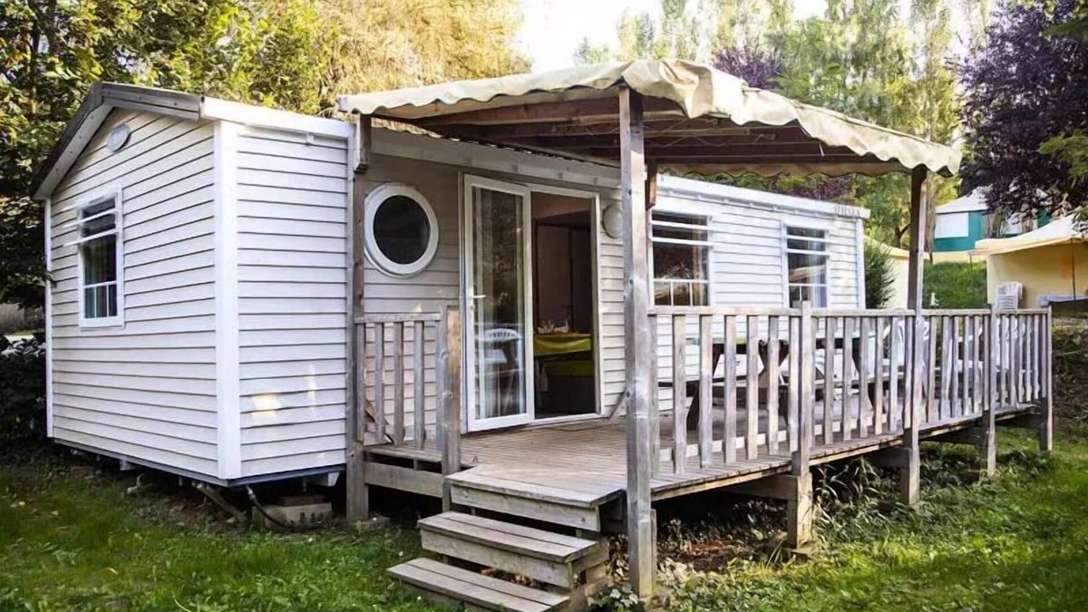 Naucelle House | Lake Bonnefon campsite * - Mobil-Home SPACE 3 bedrooms 6 people