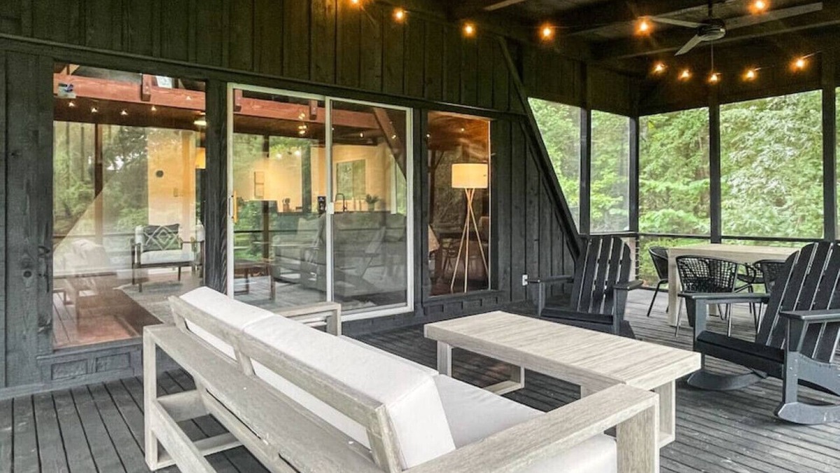 Cadiz Cabin | Lake Front A-Frame with Boat Slip!