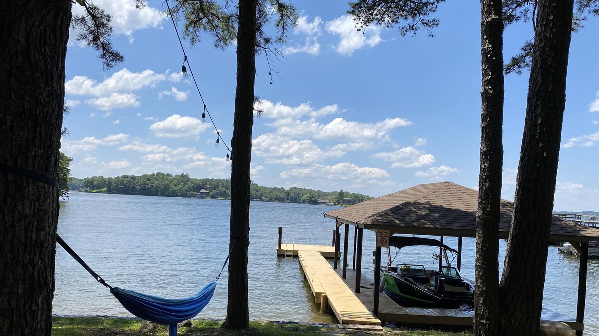 Lakeland House | Lake Front Home with Private Boat dock, Swimming Pier!
