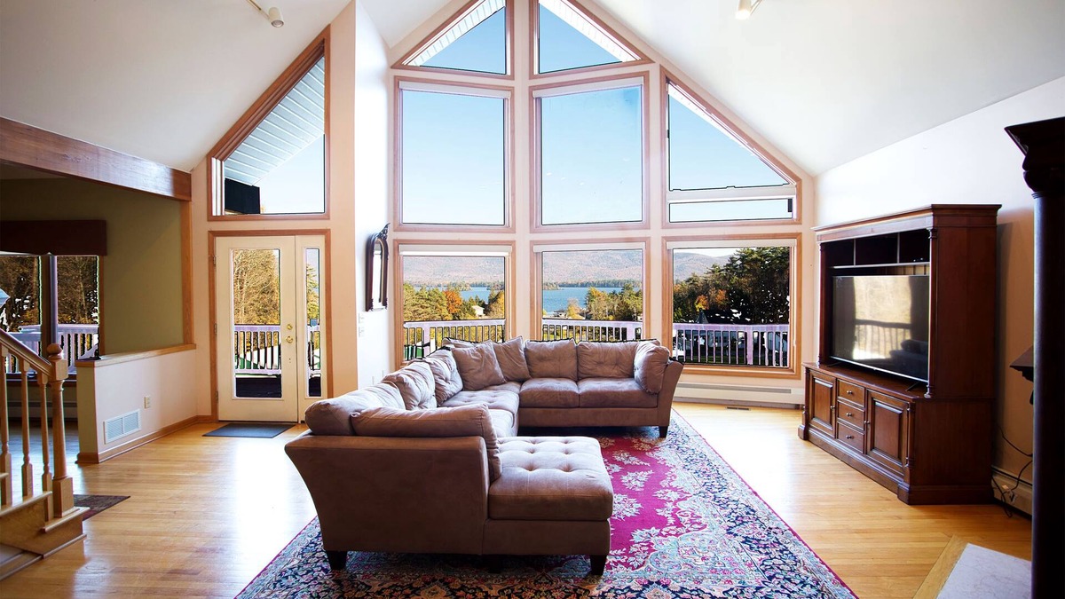 Lake George House | Lake George House with Beautiful Lake Views and Lake Access 6 Bedrooms 14 People