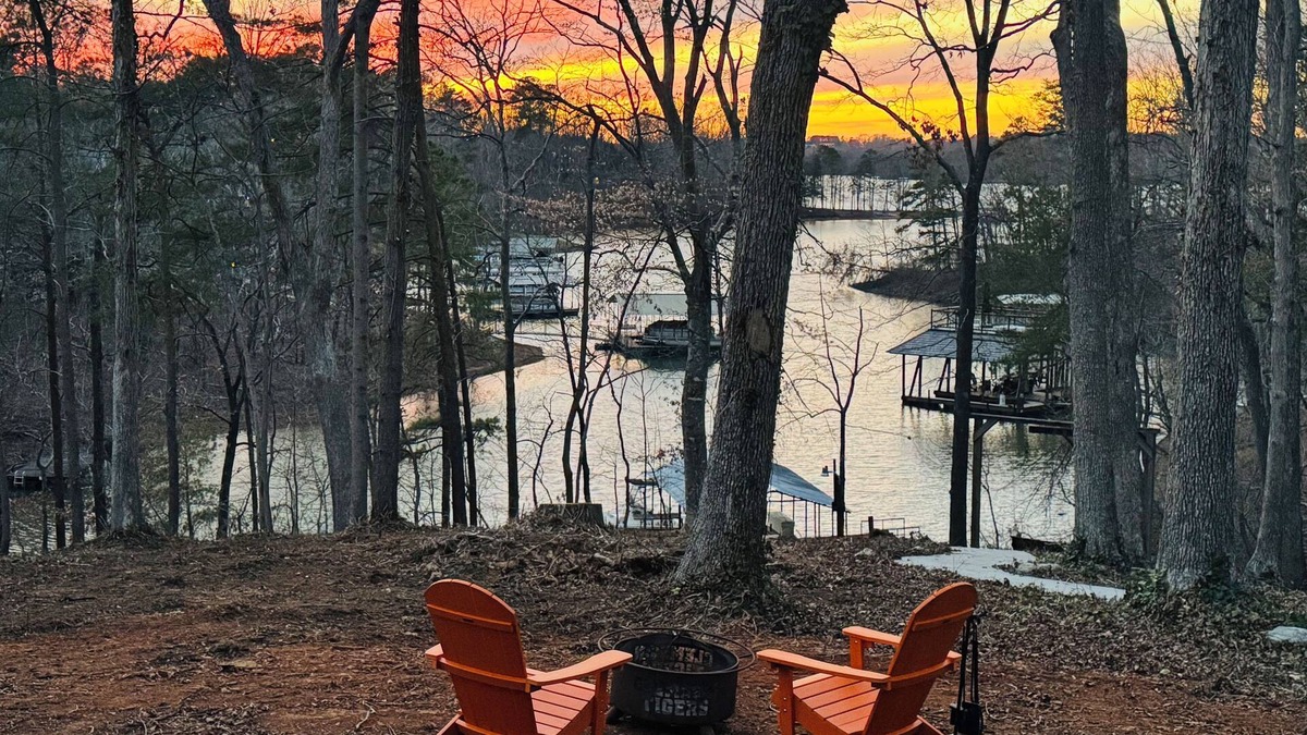 Anderson House | Lake Hartwell Waterfront w/Dock, Gameroom, Firepit, Pets, Clemson & Fenced Yard