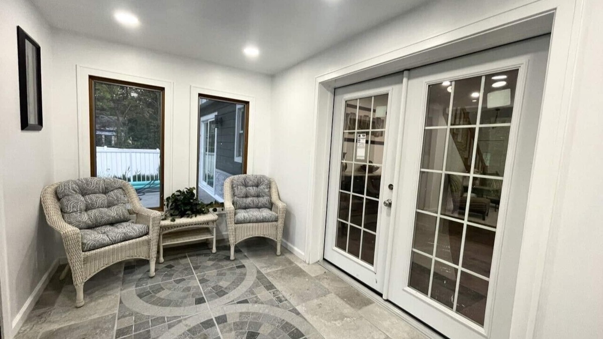 Racine House | Lake Michigan Retreat. Spacious 4-bedroom home on wooded lot across from lake.