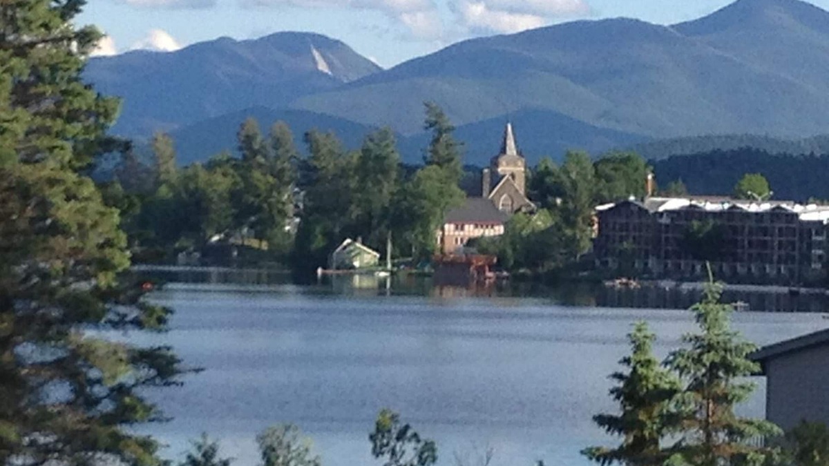Lake Placid Condo | Lake Placid Condo with Lake & High Peak View. Great Location.