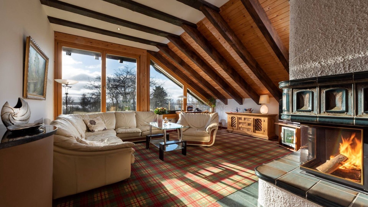 Senftenberg Apartment | Lake Suite, shower/bathtub/separate WC, lake view