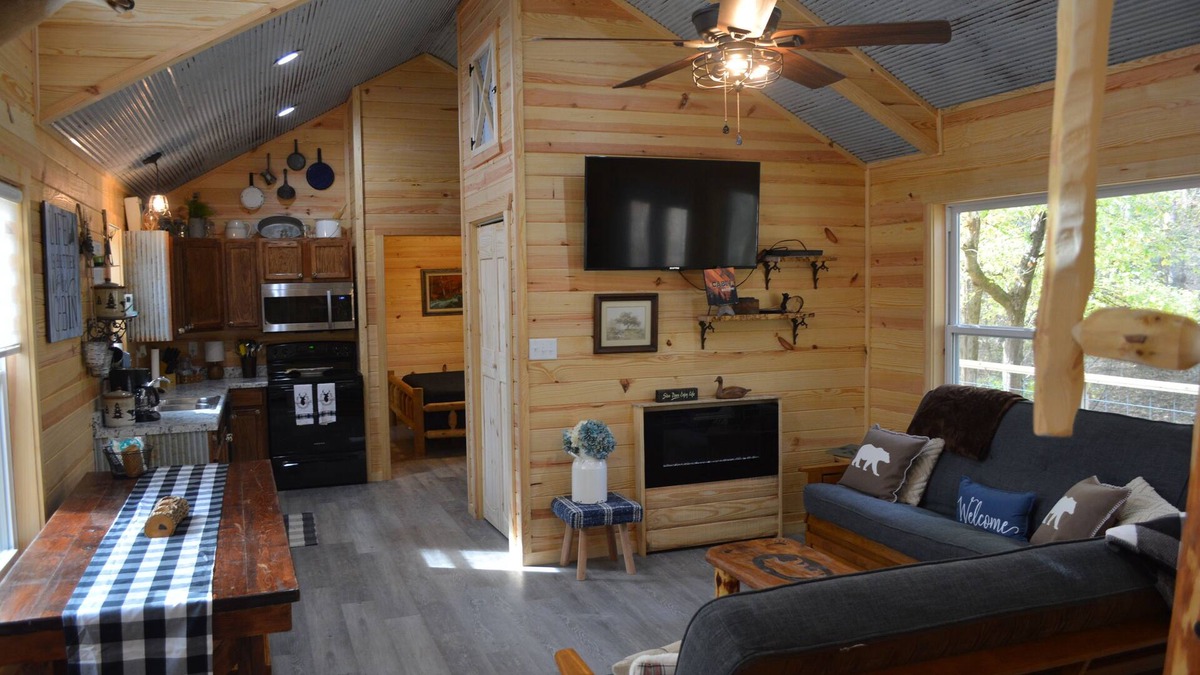 Jones Mills Cabin | Lake toys and hot tub included!