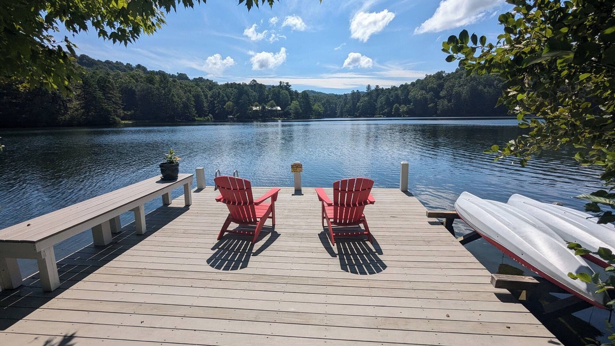 Brevard House | Lake Tranquility in Connestee Falls Located on Lake Wanteska