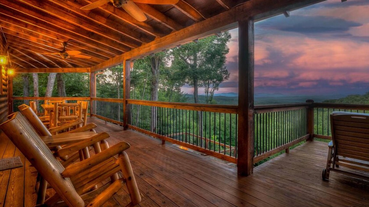 Ridges Over the Lake Cabin | Lake Vista Lodge- Beautiful Mountain and Lake View | Hot Tub | Game Room | Firepit
