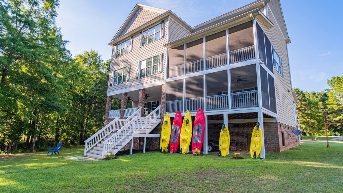 Winnsboro House | Lake Wateree Waterfront Home