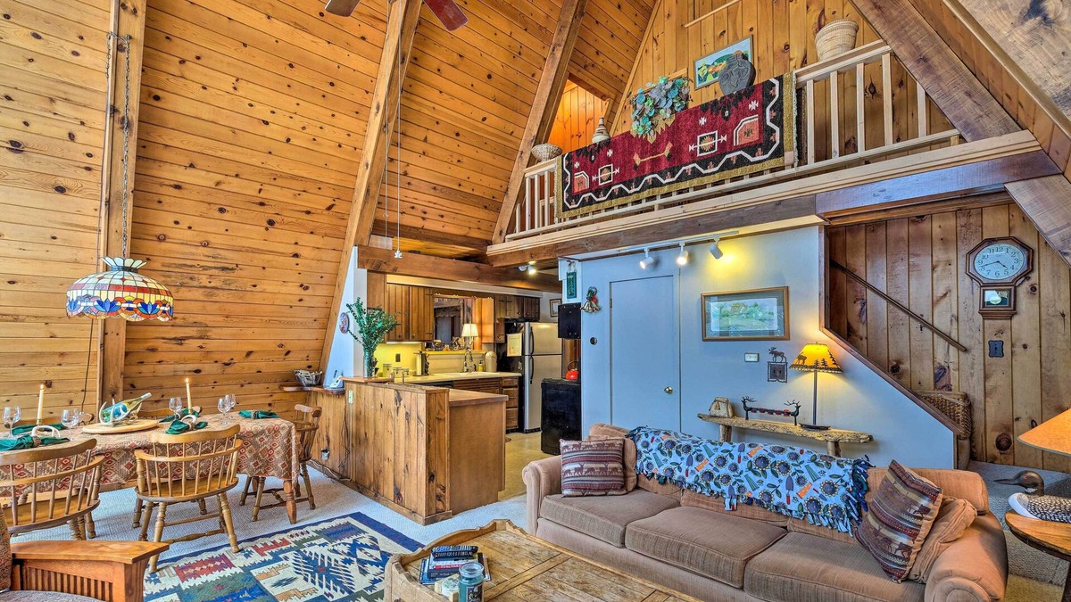 Bolton Landing Cabin | Lakefront Bolton ‘Alderbrook Chalet’ w/ Fire Pit!