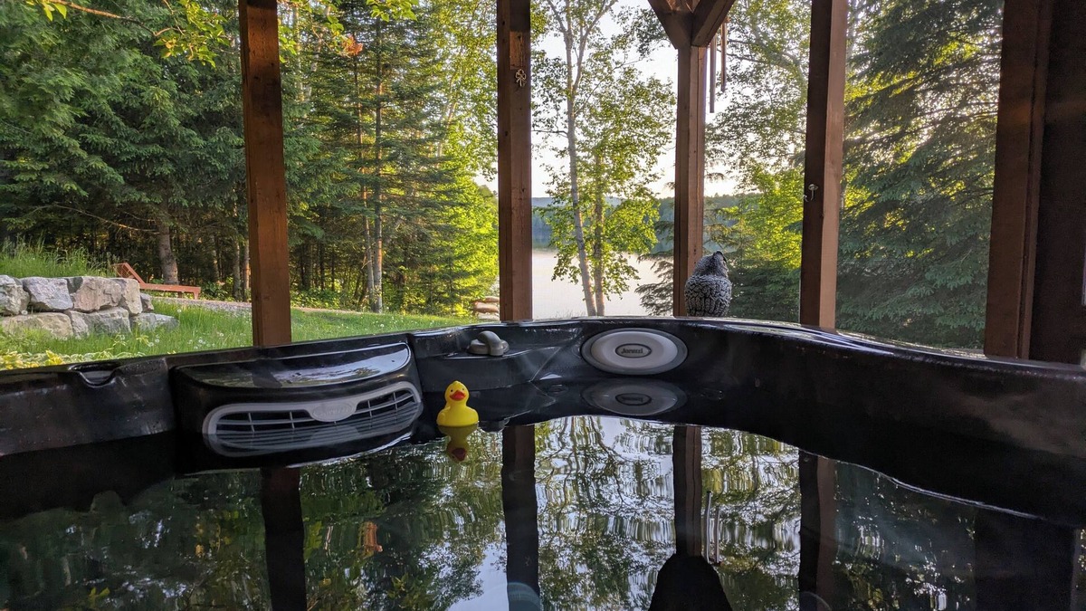 Chute-Saint-Philippe Ski Chalet | LAKEFRONT COTTAGE/VTT & SKIDOO/ski de fond, raquette , randonnée