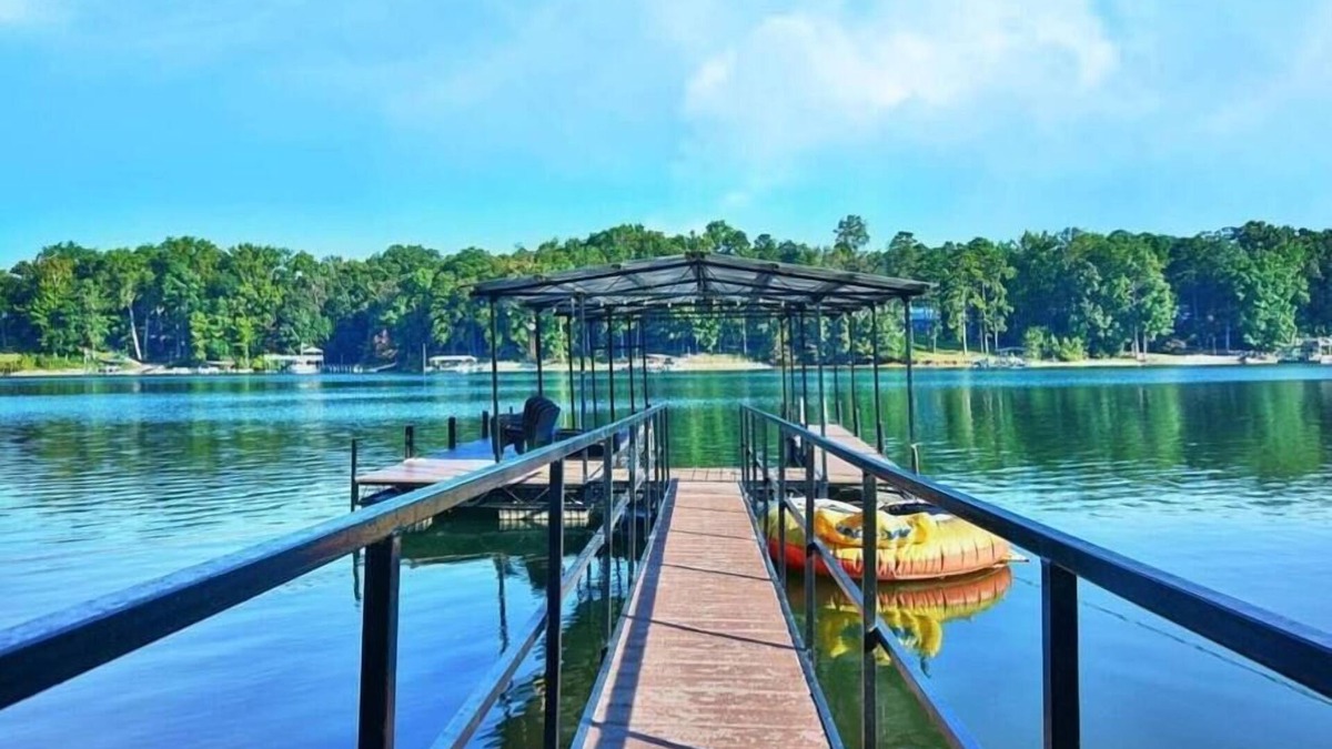 Anderson House | Lakefront Dream Home with Dock & Trailer Parking!