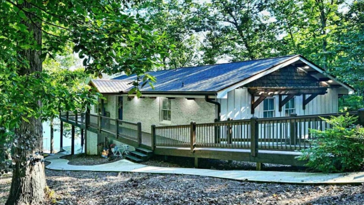 Anderson House | Lakefront Dream Home with Dock & Trailer Parking!