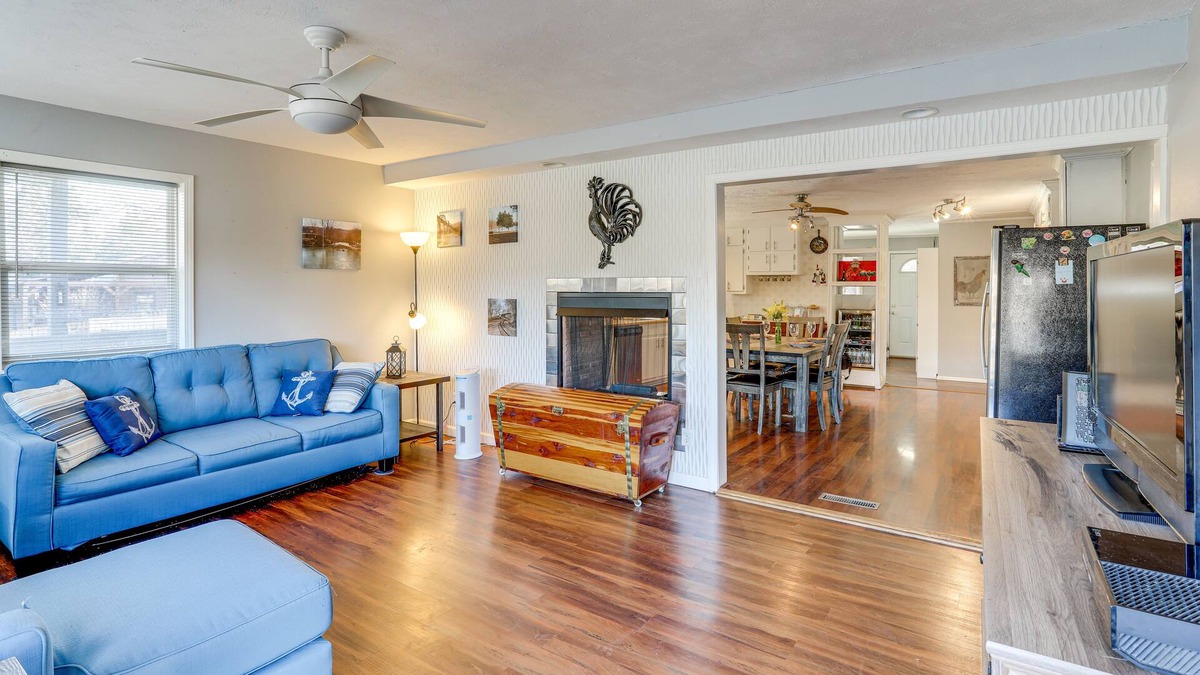 Highland House | Lakefront Highland Home w/Private Fishing Dock!