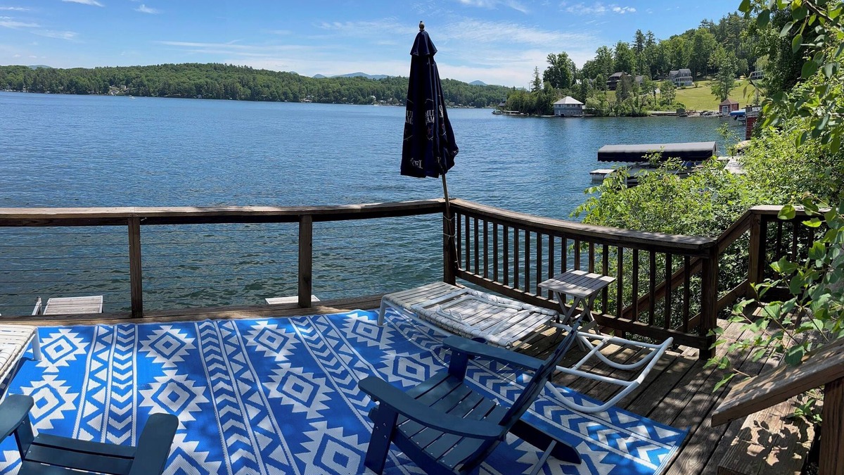 Fair Haven House | Lakefront Home On Lake Bomoseen With Beautiful Sunrises And Mountain Views