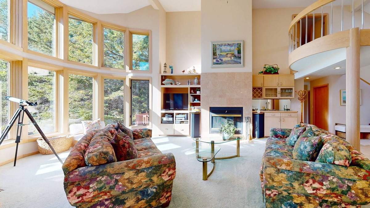 Charlevoix House | Lakefront home on Oyster Bay w/private dock, beach, fire pit, & hammock