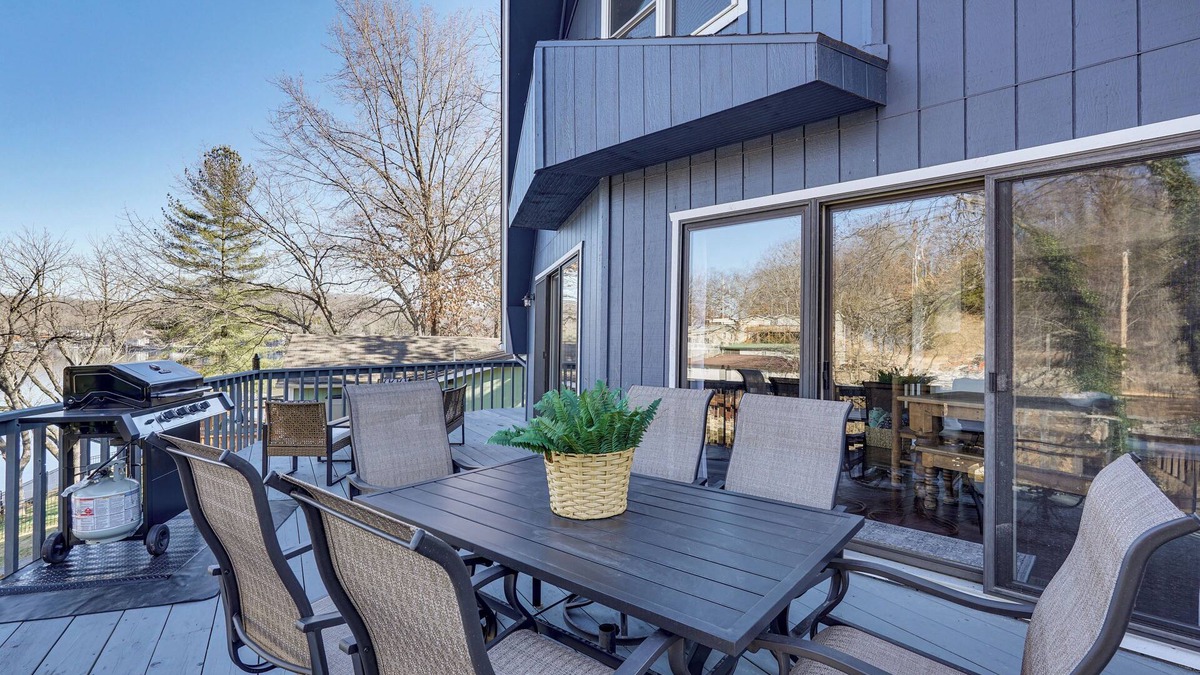 Gravois Mills House | Lakefront Home w/Dock & Decks in Gravois Mills!