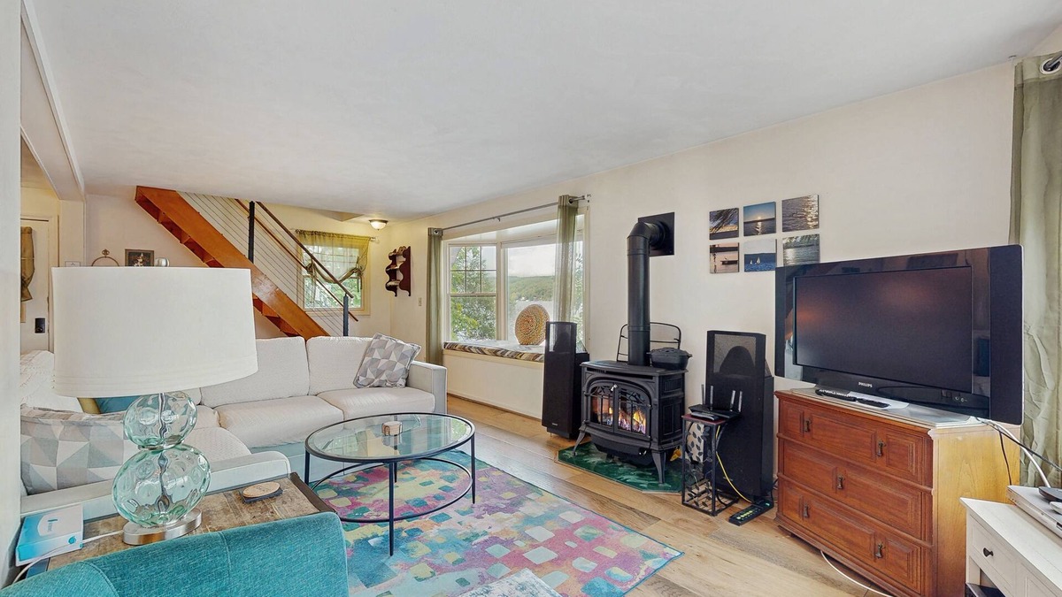 Keuka Park House | Lakefront home with private deck, kayak - beautiful sunsets