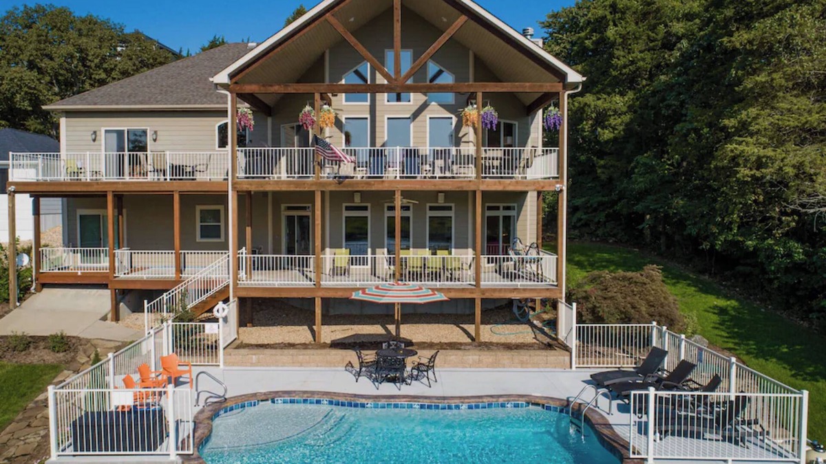 Camdenton House | Lakefront House w/Pool, Boat Dock & views of Old Kinderhook Golf Course