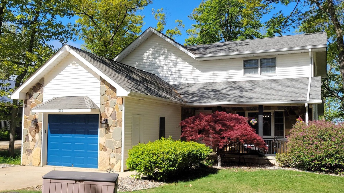 Port Austin House | Lakefront house with decks and gazebo, 5 bedrooms on private beach.