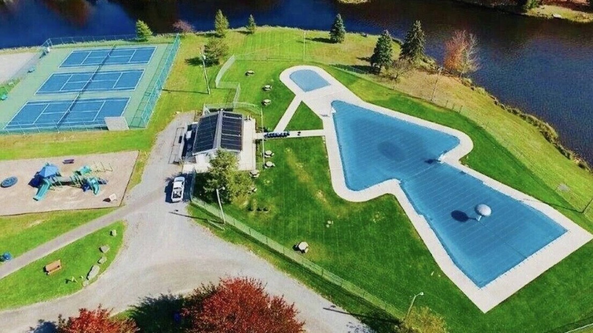 Pocono Lake House | Lakefront paradise in the Poconos with view of sunset from the deck.