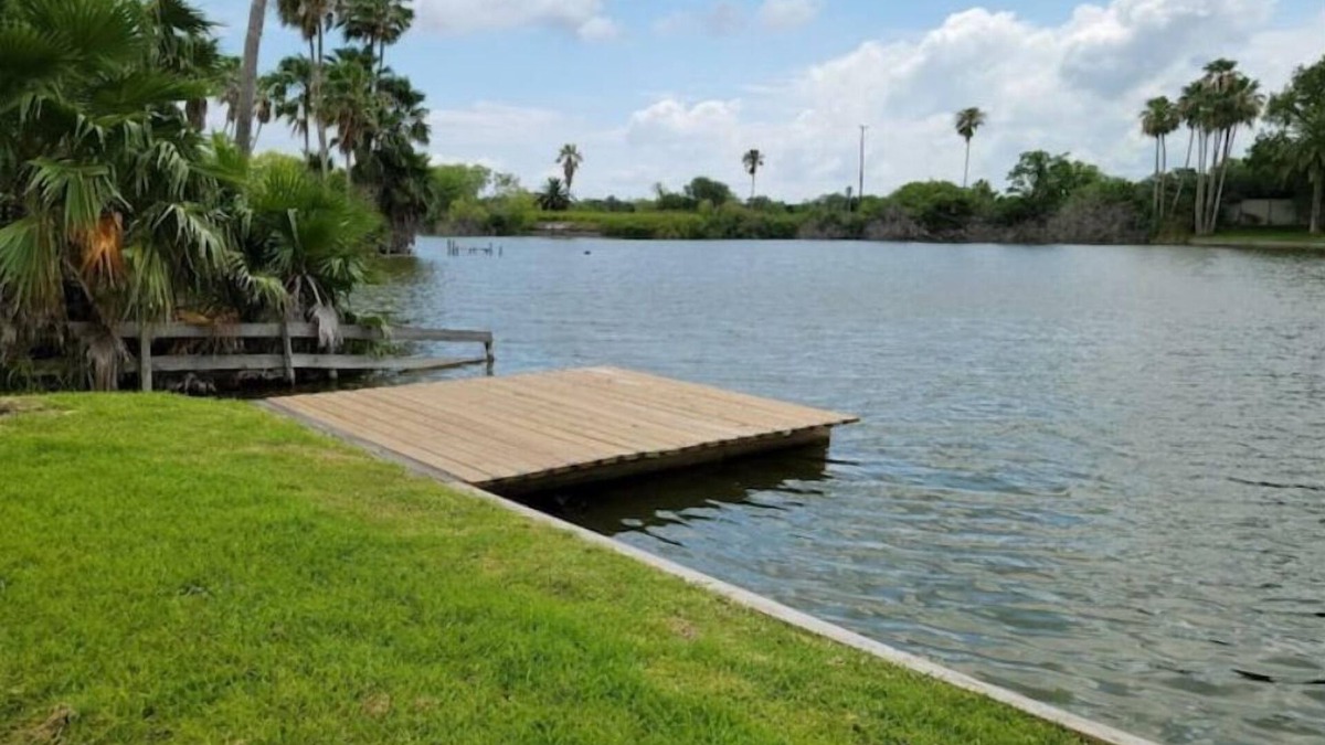 Los Fresnos House | Lakeside A-Frame w/Deck for Fishing-Short Drive to South Padre Island, Space X.