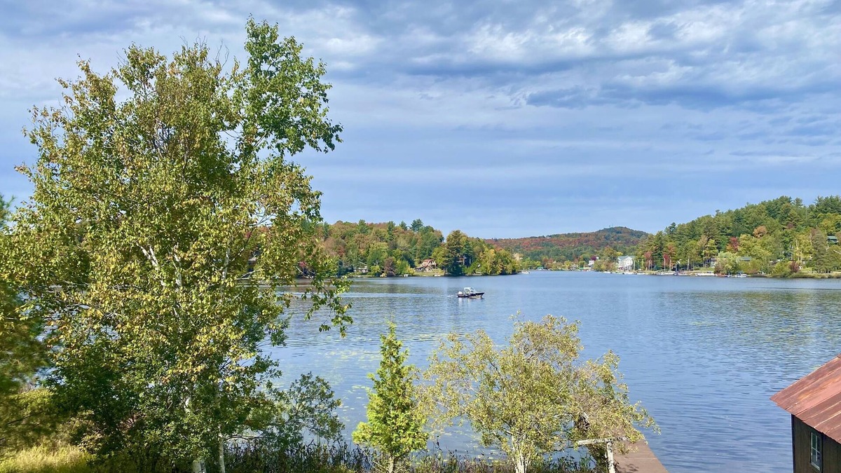 Saranac Lake House | Lakeside Home with Mountain Views