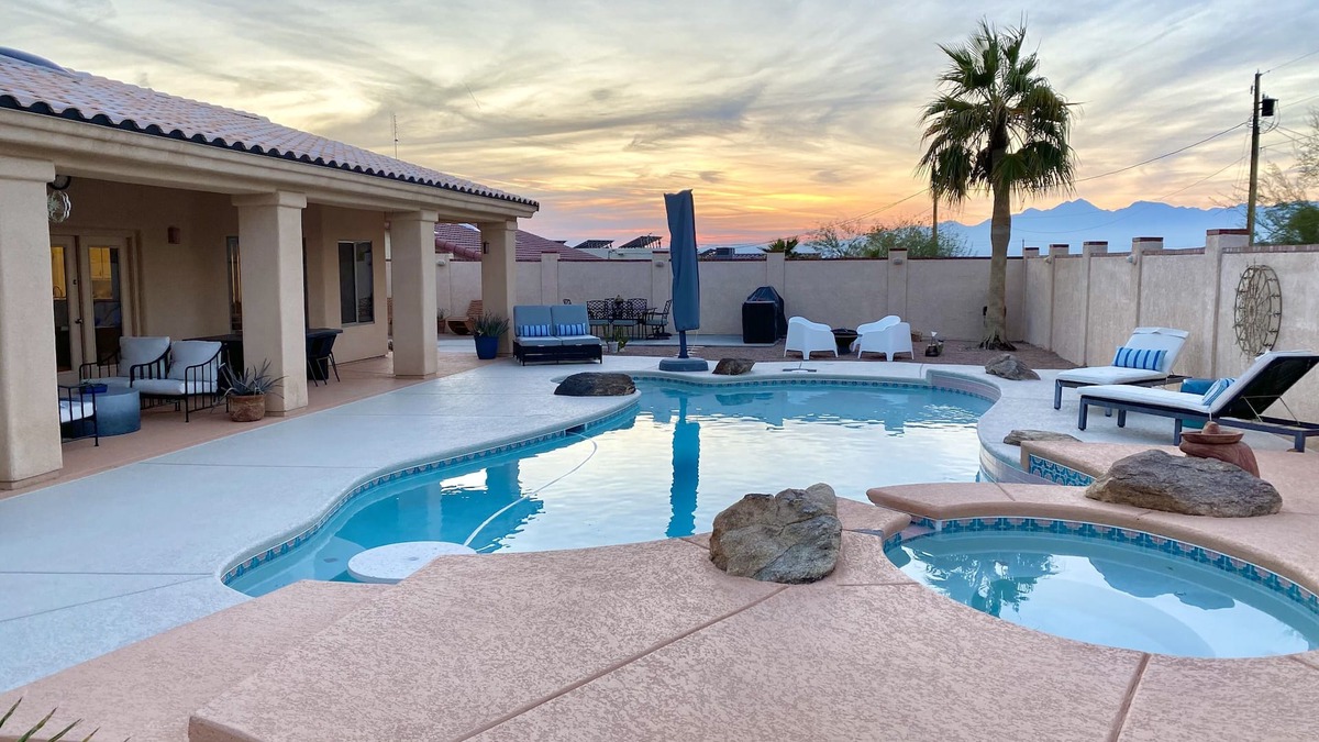 Lake Havasu City House | Lakeside Luxe - Private Pool Home