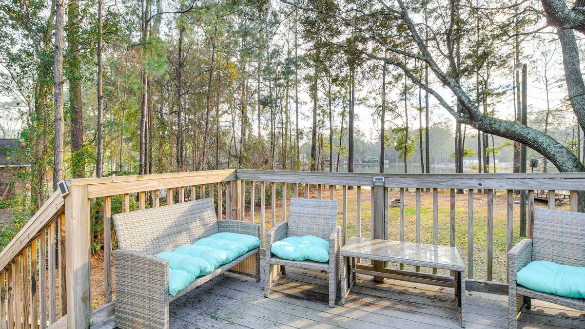 Midway House | Lakeside Midway Home w/Fire Pit & Lake Access!