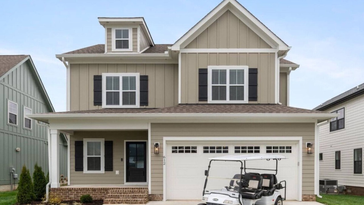 Winchester House | Lakeside Retreat with Golf Cart, Game Room, Fireplace, Pool