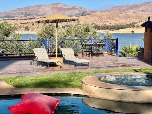 Aguergour House | Lakeside stunning view activities Marrakech Area