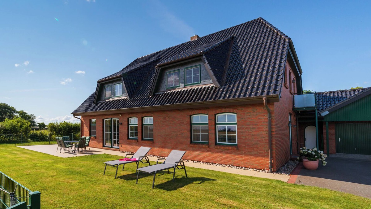 Norderfriedrichskoog House | Landhaus Wittmaack Dircks Relaxation at the North Sea Ground floor apartment "Anker"
