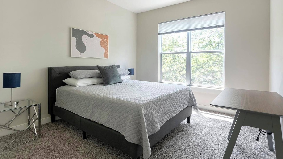 Chillum Apartment | Landing | Chic 1BD, Courtyard, Clubhouse