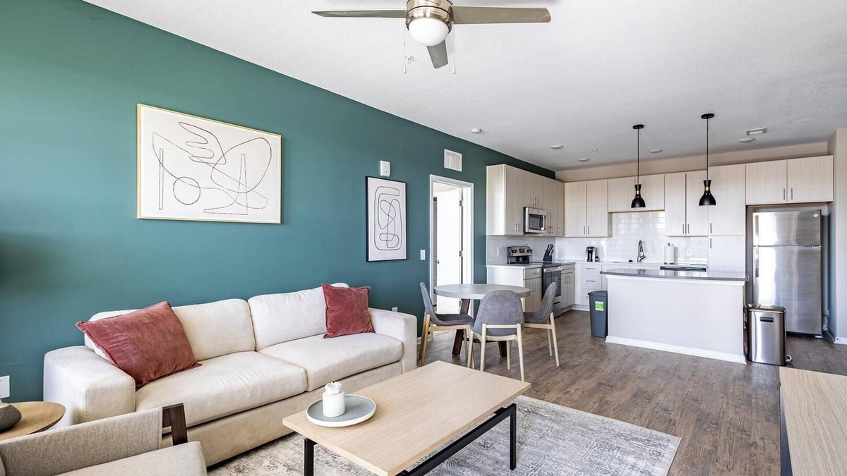 Kenton Apartment | Landing | Chic 2BD, Yoga Studio, Pool