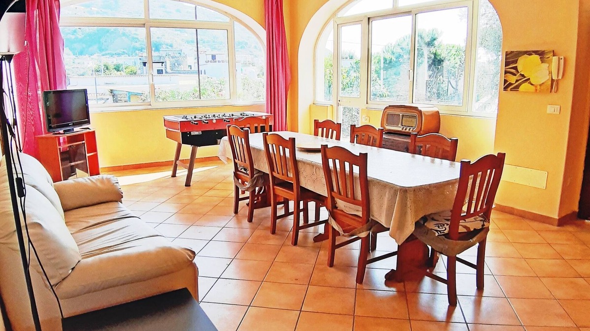 Panza Apartment | Large 120 sq m independent apartment, 2 bedrooms, double living room and terrace.